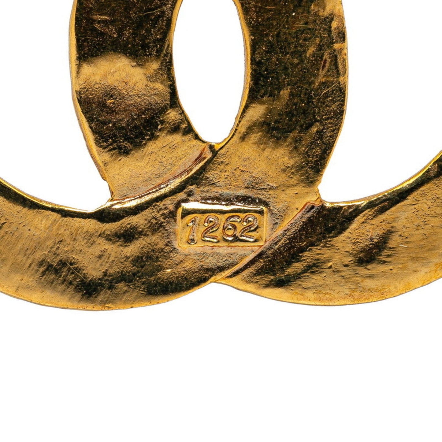 Chanel Coco Mark, Gold, Gold Plated, brooch