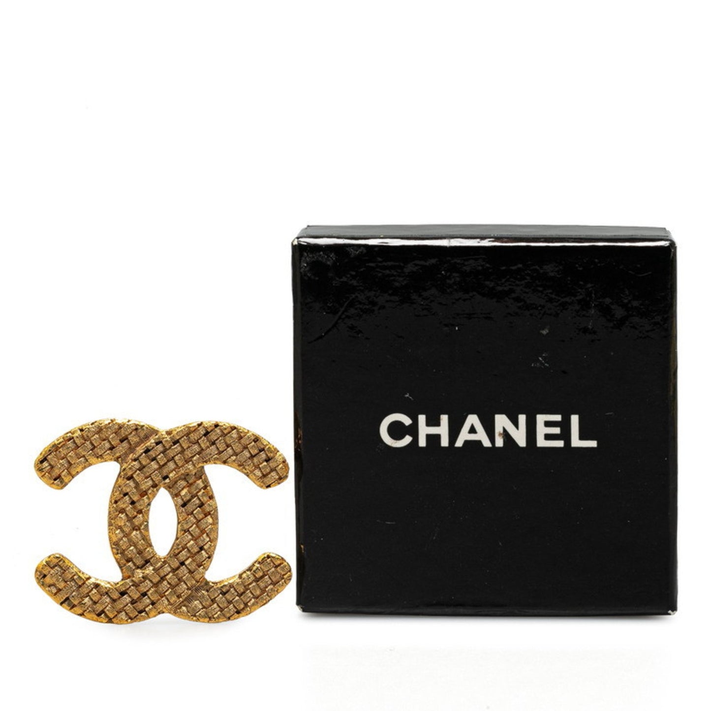 Chanel Coco Mark, Gold, Gold Plated, brooch