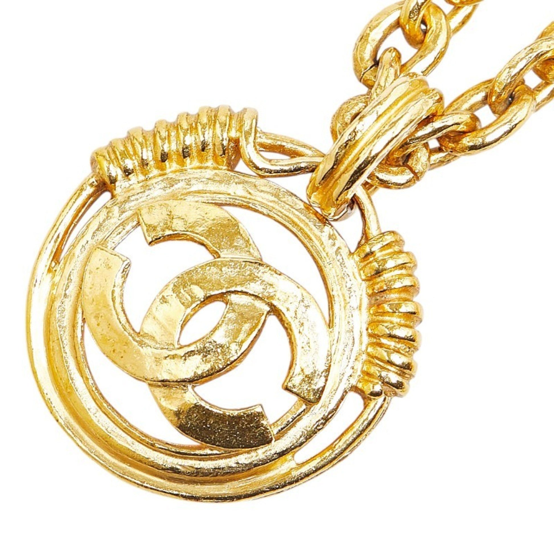 Chanel Coco Mark, Gold, Gold Plated, necklace