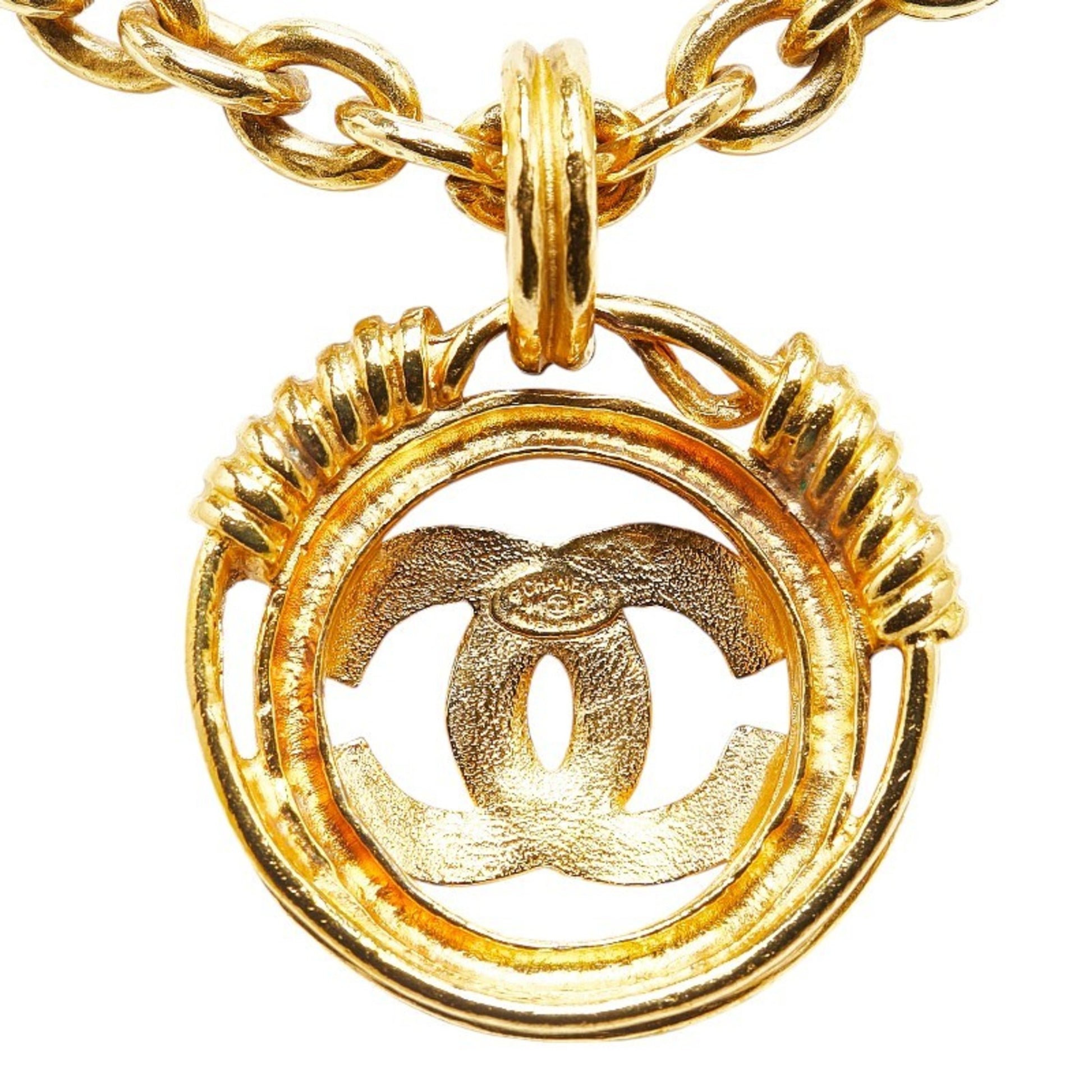 Chanel Coco Mark, Gold, Gold Plated, necklace