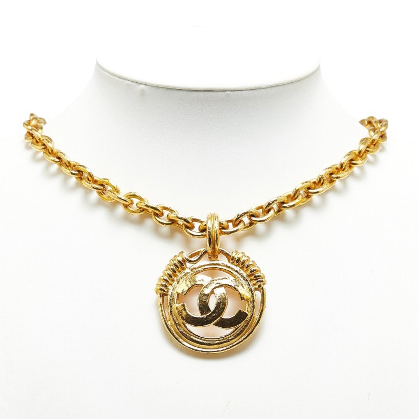 Chanel Coco Mark, Gold, Gold Plated, necklace