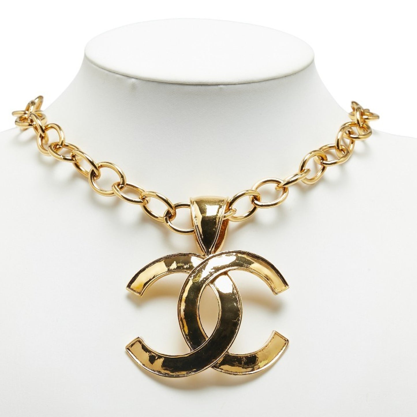 Chanel Coco Mark, Gold, Gold Plated, necklace