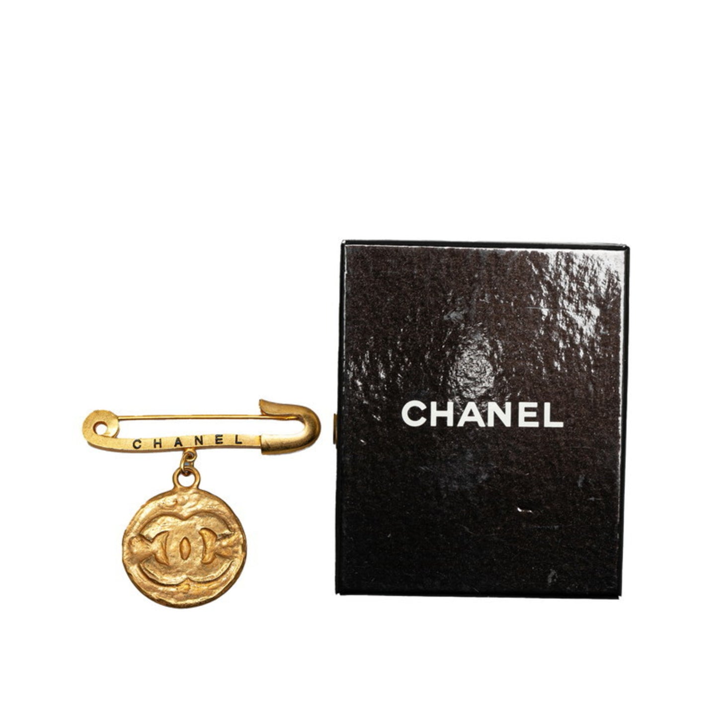 Chanel Coco Mark, Gold, Gold Plated, brooch