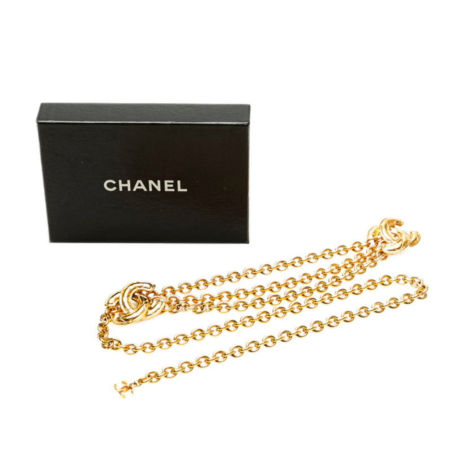 Chanel Coco Mark, Gold, Gold Plated, belt