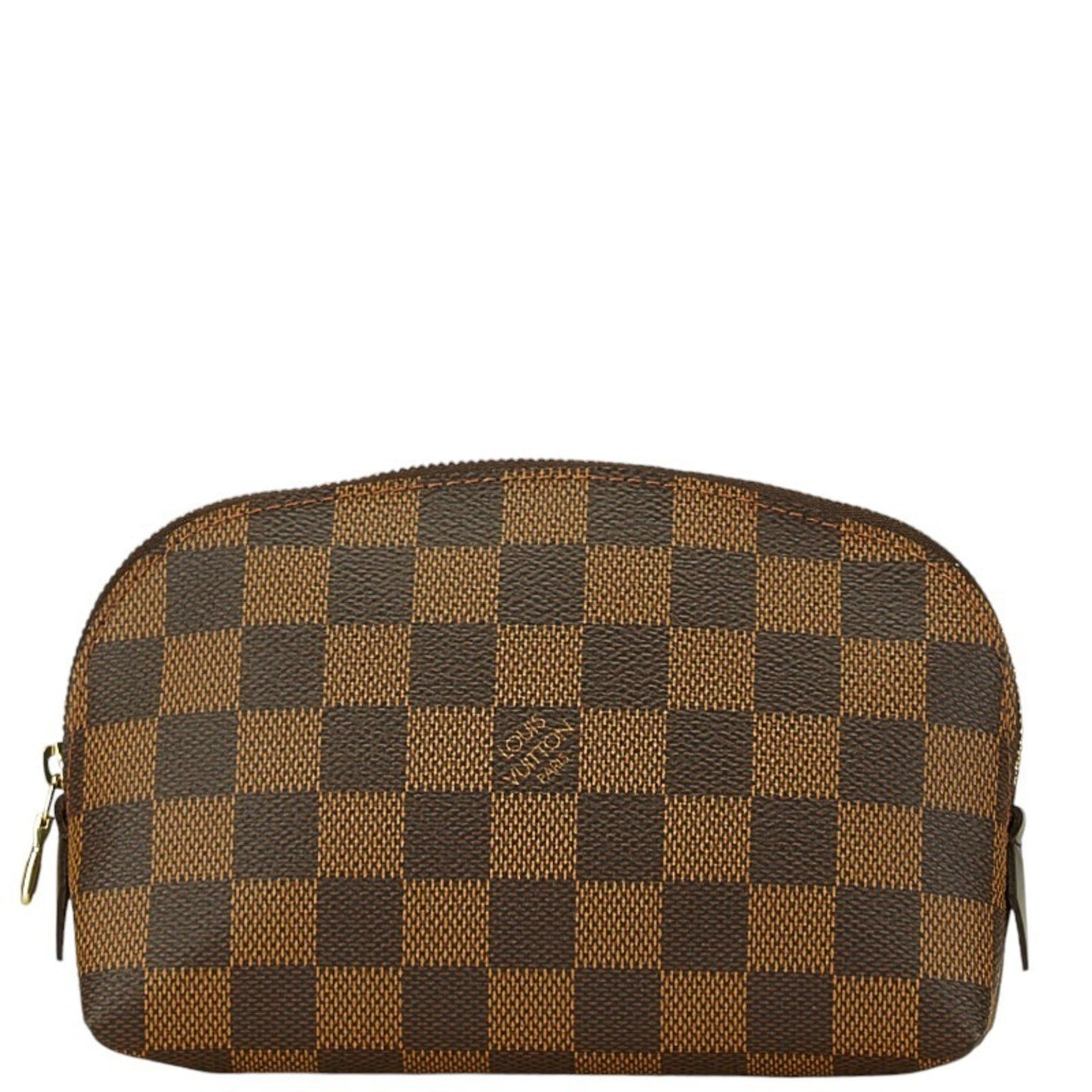 Louis Vuitton Trousse makeup, Brown, Canvas, wallet