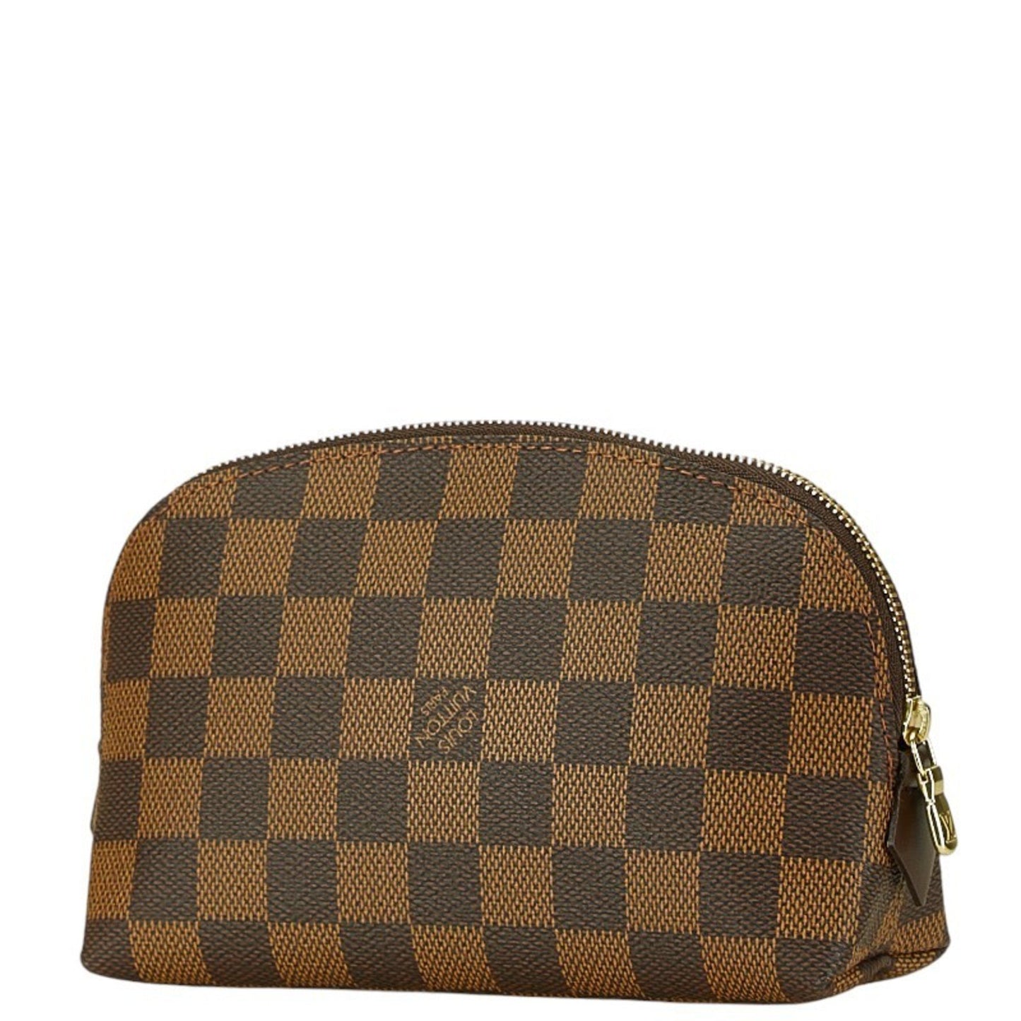 Louis Vuitton Trousse makeup, Brown, Canvas, wallet