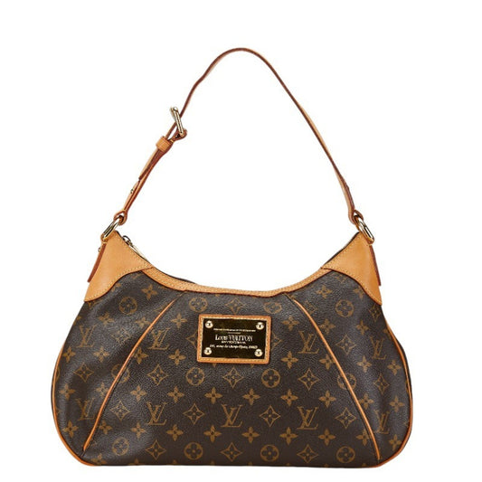 Louis Vuitton Thames, Brown, Canvas, handbag