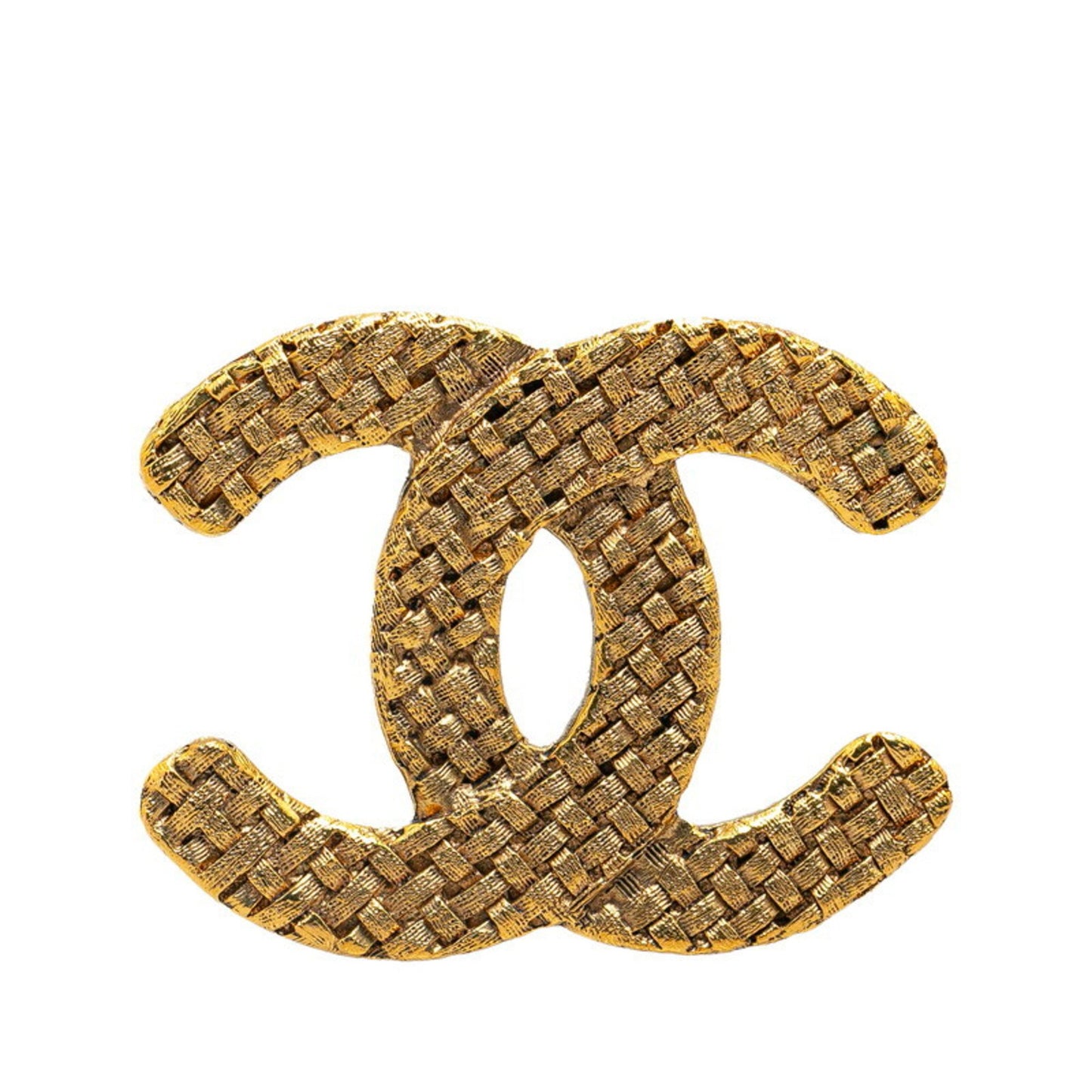 Chanel Coco Mark, Gold, Gold Plated, brooch