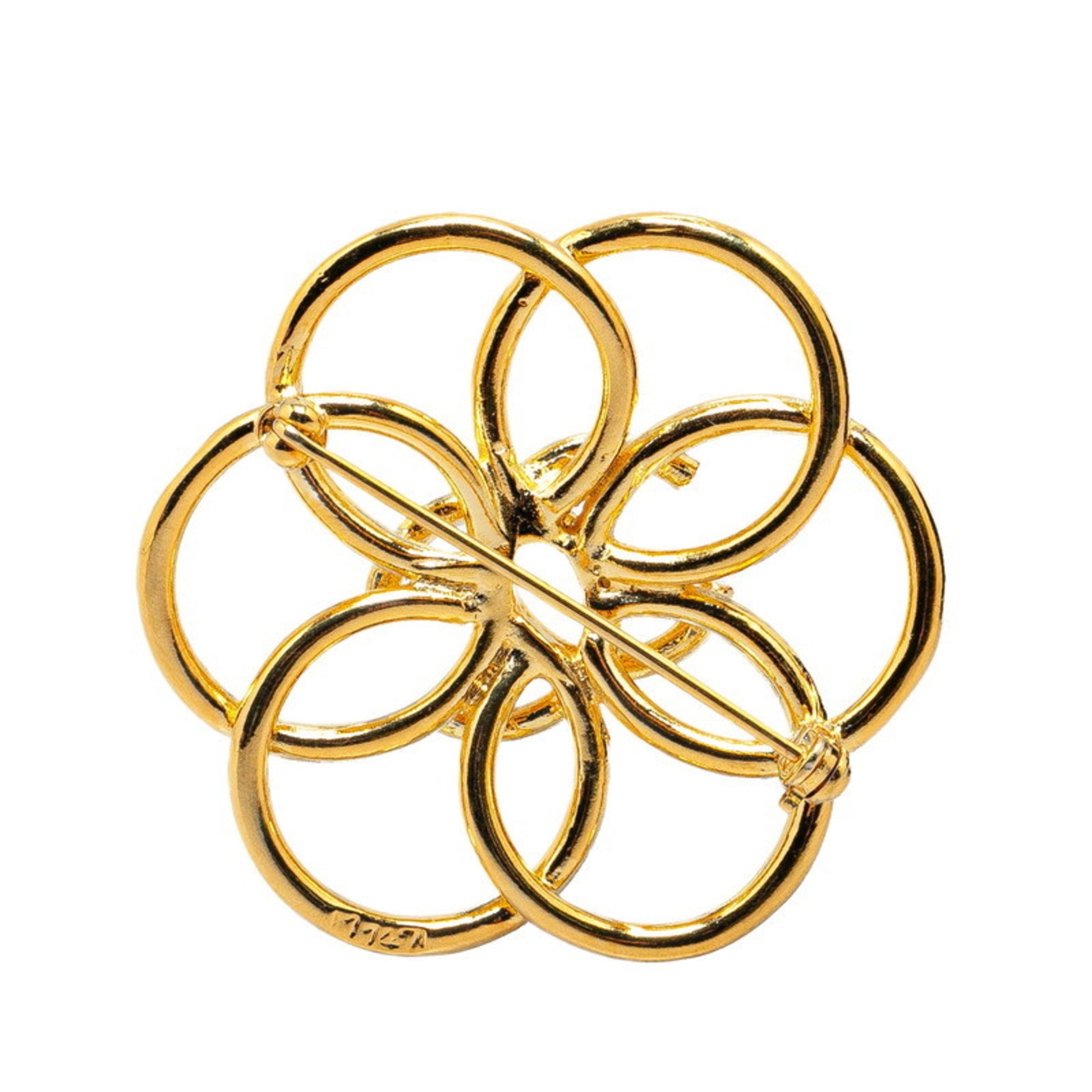 Chanel Coco Mark, Gold, Gold Plated, brooch