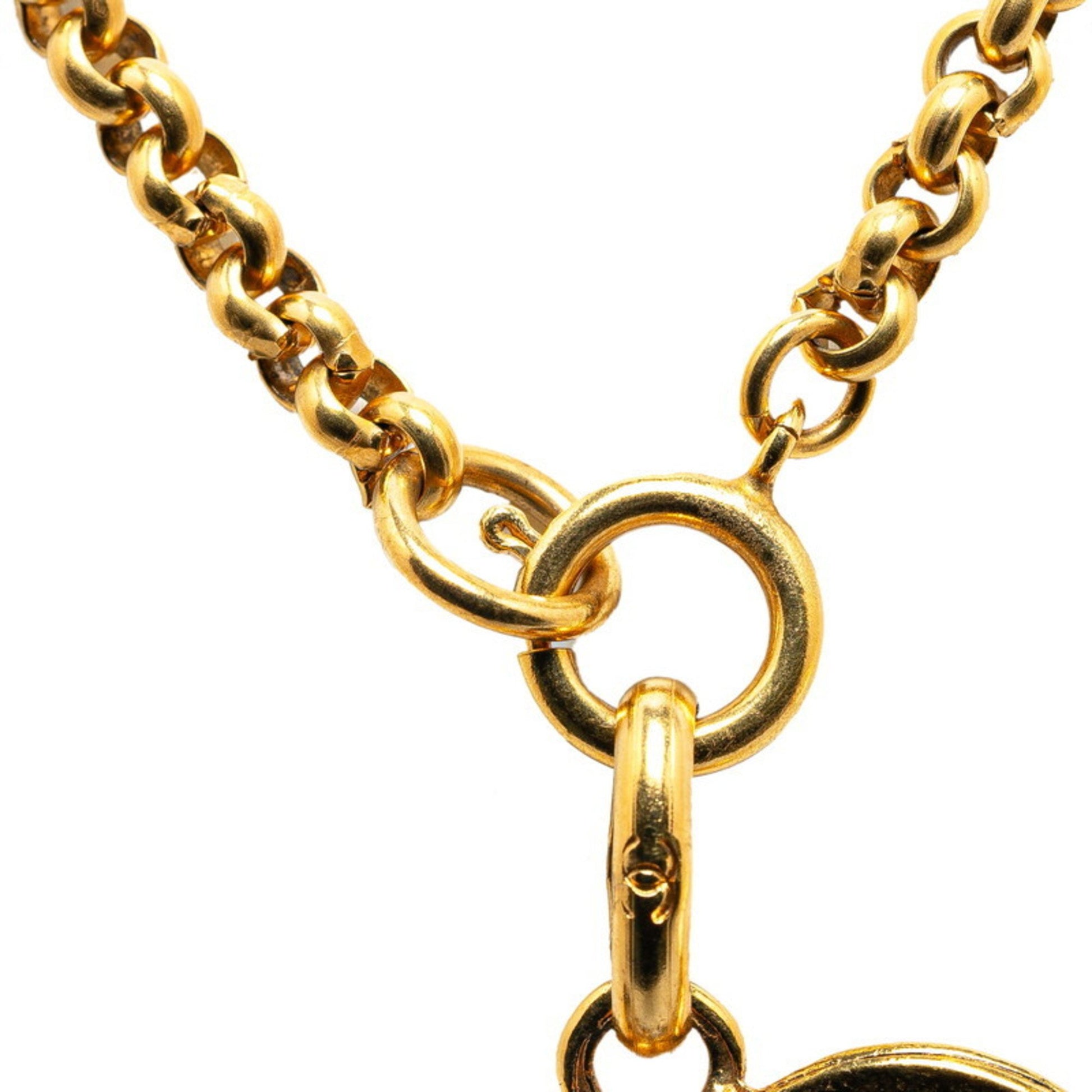 Chanel Coco Mark, Gold, Gold Plated, necklace