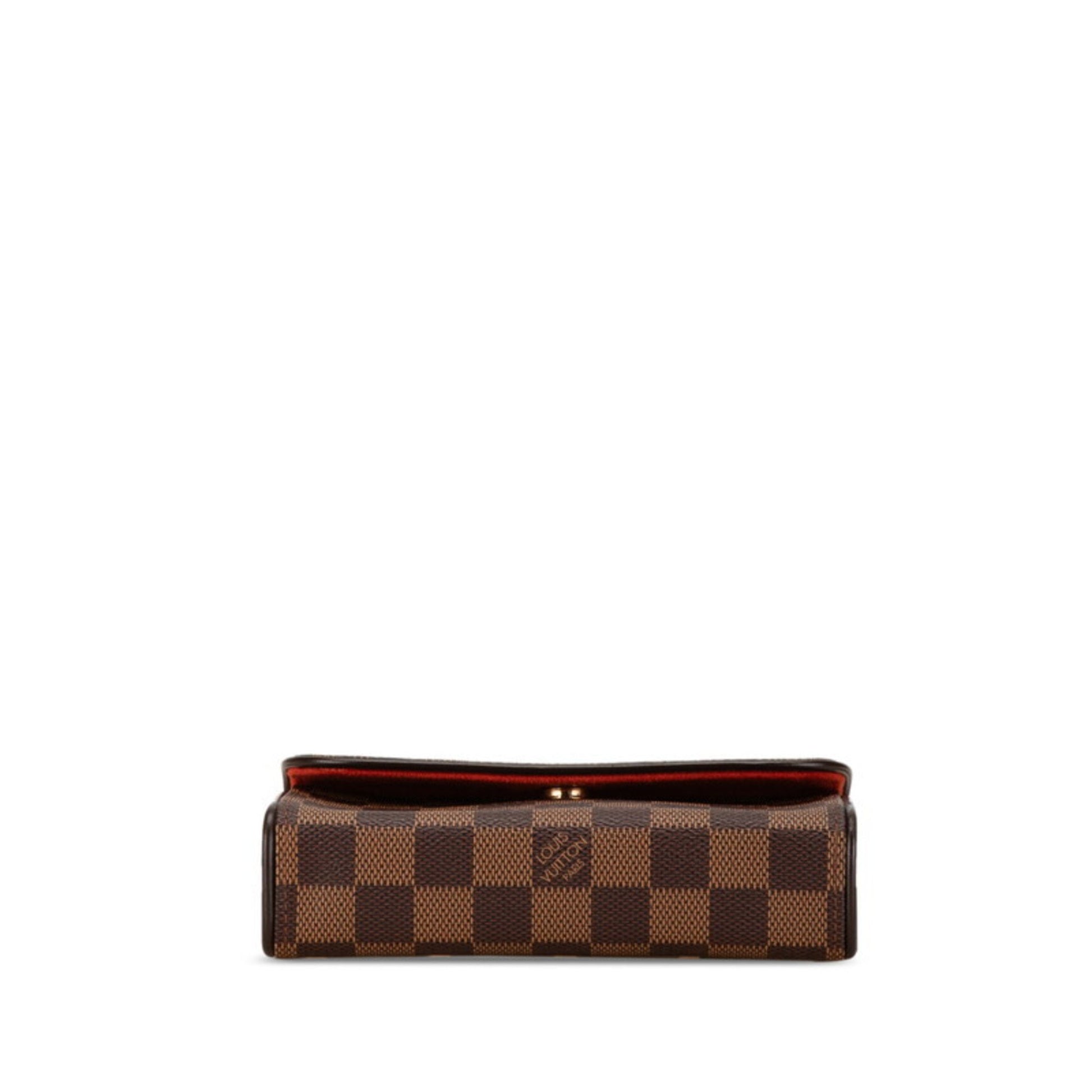 Louis Vuitton Florentine, Brown, Canvas, clutch