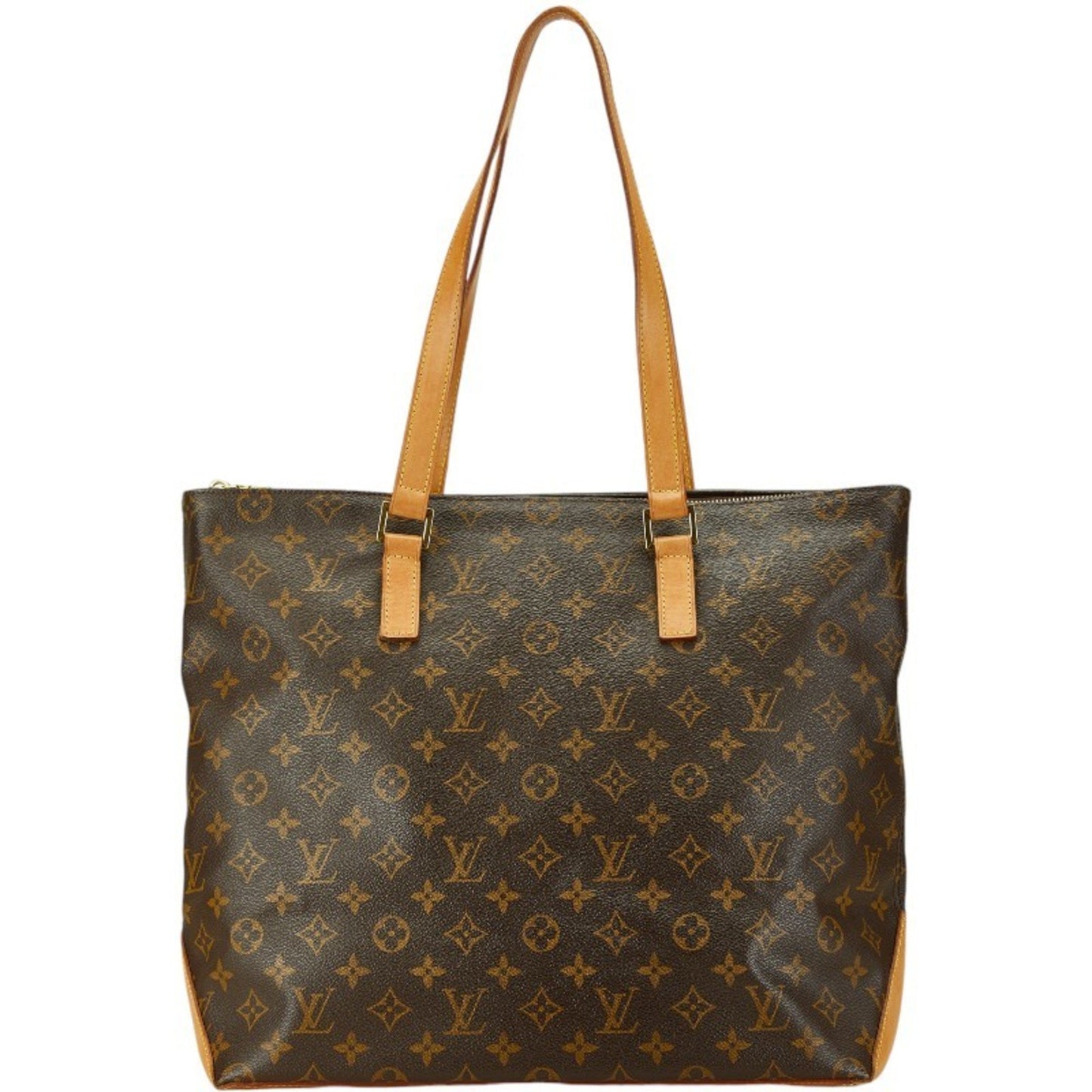 Louis Vuitton Mezzo, Brown, Calfskin, tote