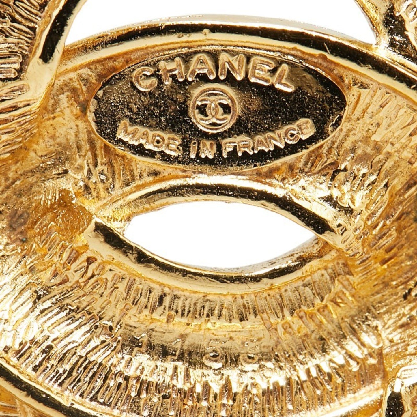 Chanel Coco Mark, Gold, Gold Plated, brooch