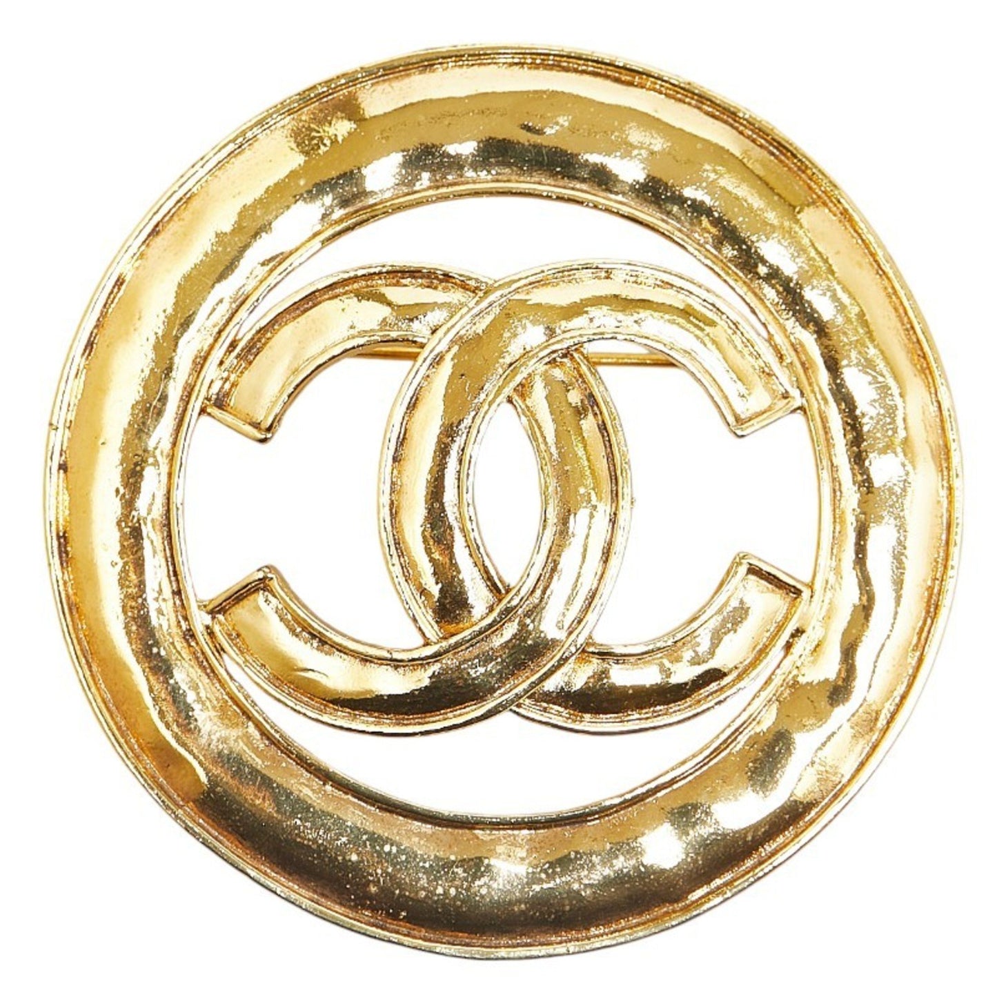 Chanel Coco Mark, Gold, Gold Plated, brooch