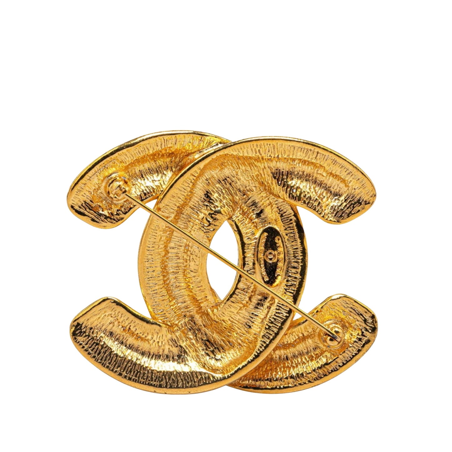 Chanel Coco Mark, Gold, Gold Plated, brooch