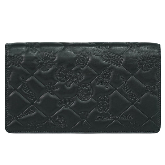 Chanel, Black, Leather, wallet