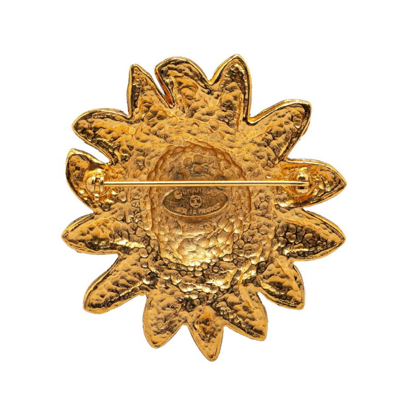 Chanel Coco Mark, Gold, Gold Plated, brooch