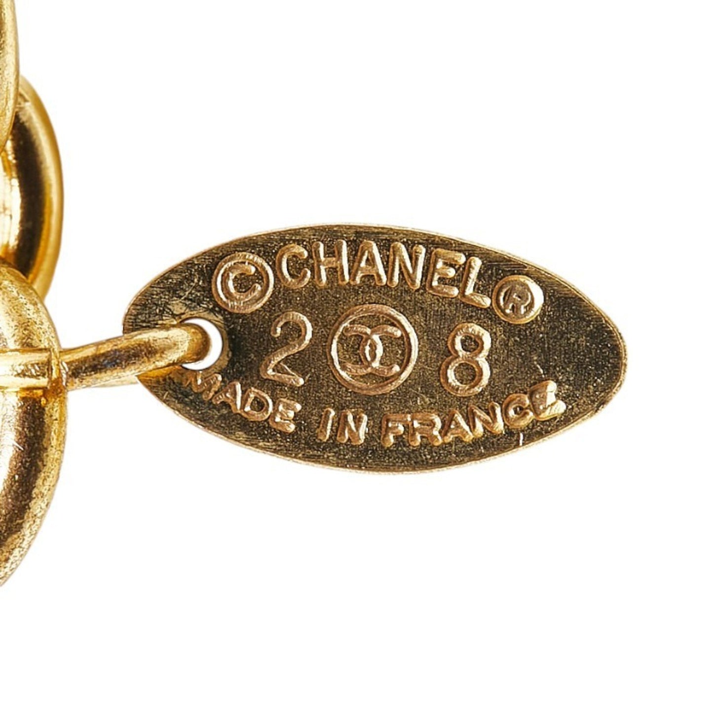 Chanel Coco Mark, Gold, Gold Plated, necklace