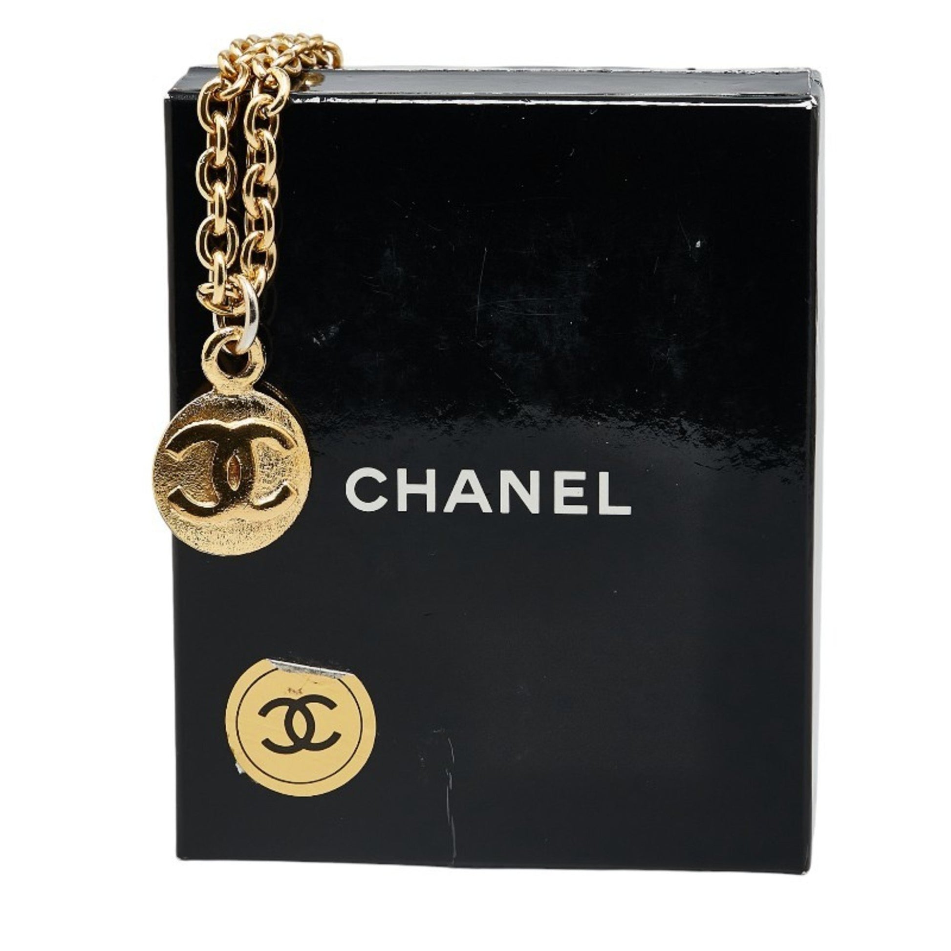 Chanel Coco Mark, Gold, Gold Plated, necklace