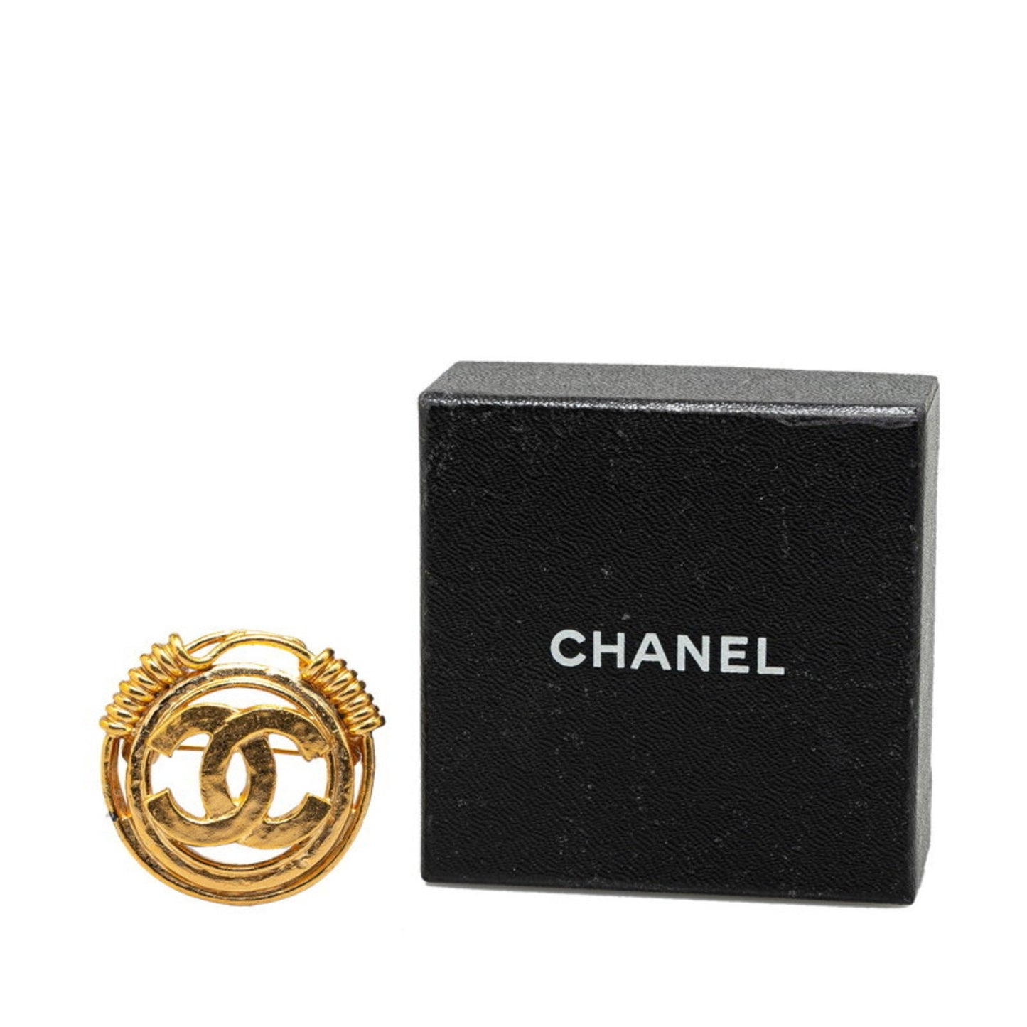 Chanel Coco Mark, Gold, Gold Plated, brooch