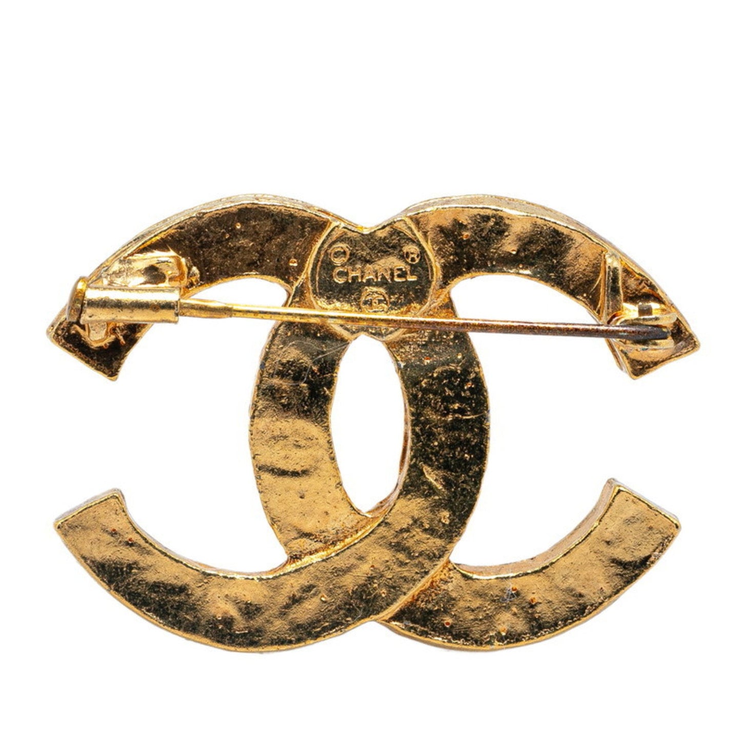 Chanel Coco Mark, Gold, Gold Plated, brooch