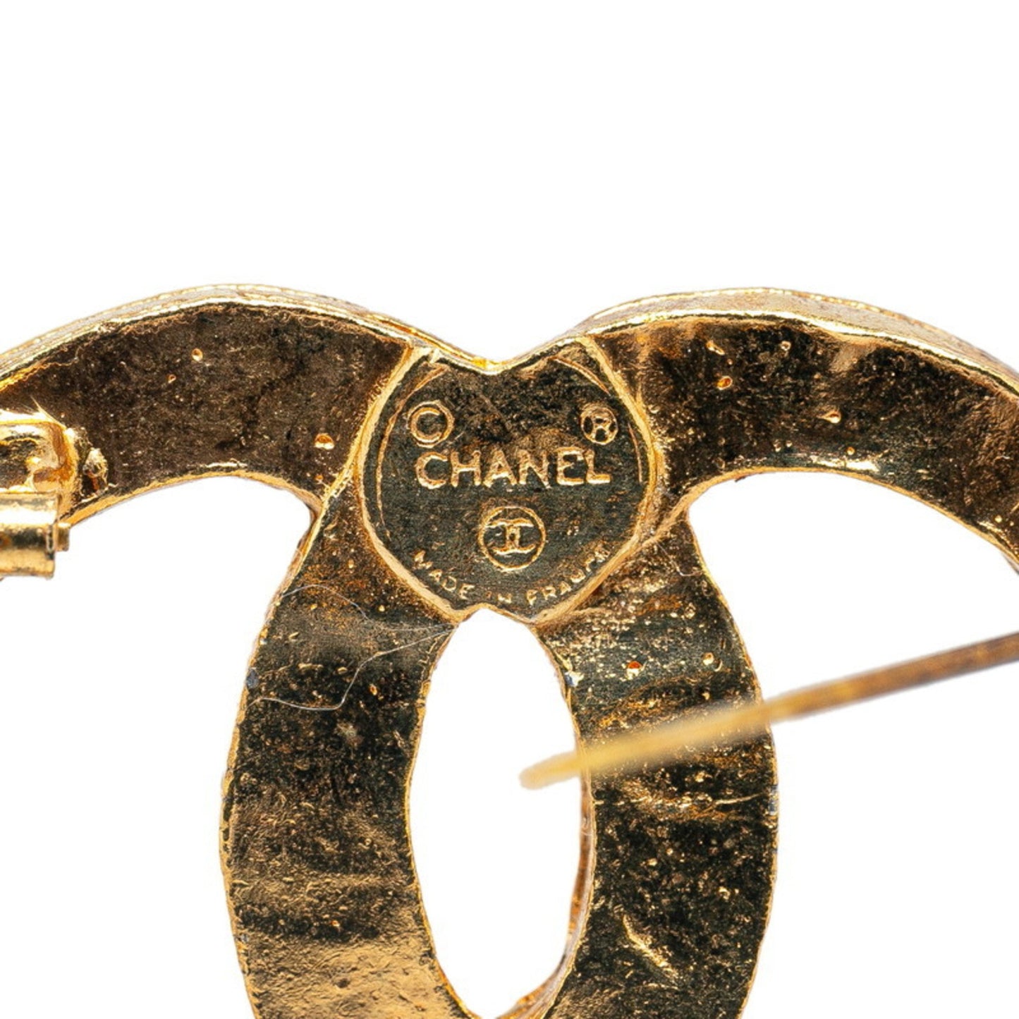 Chanel Coco Mark, Gold, Gold Plated, brooch