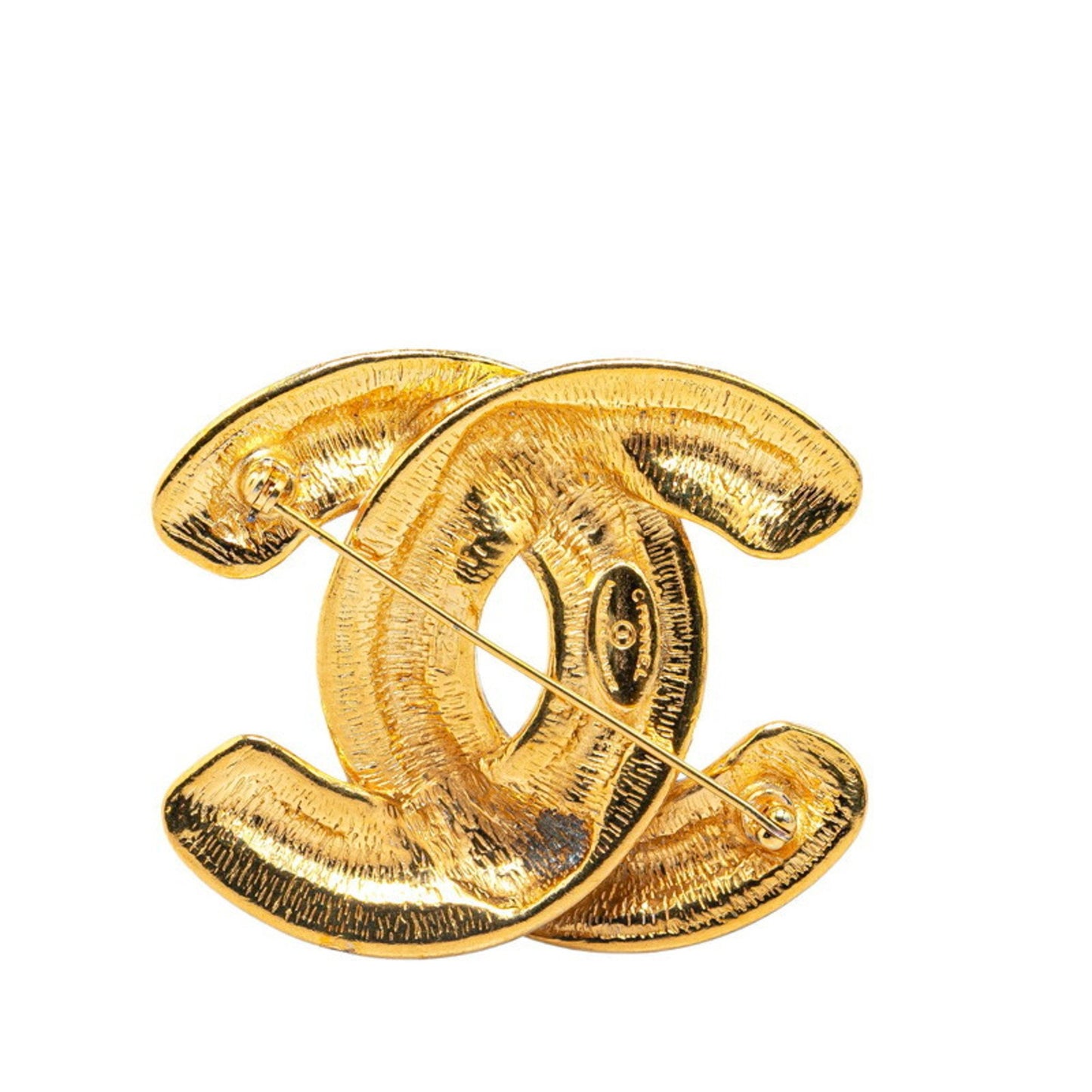 Chanel Coco Mark, Gold, Gold Plated, brooch