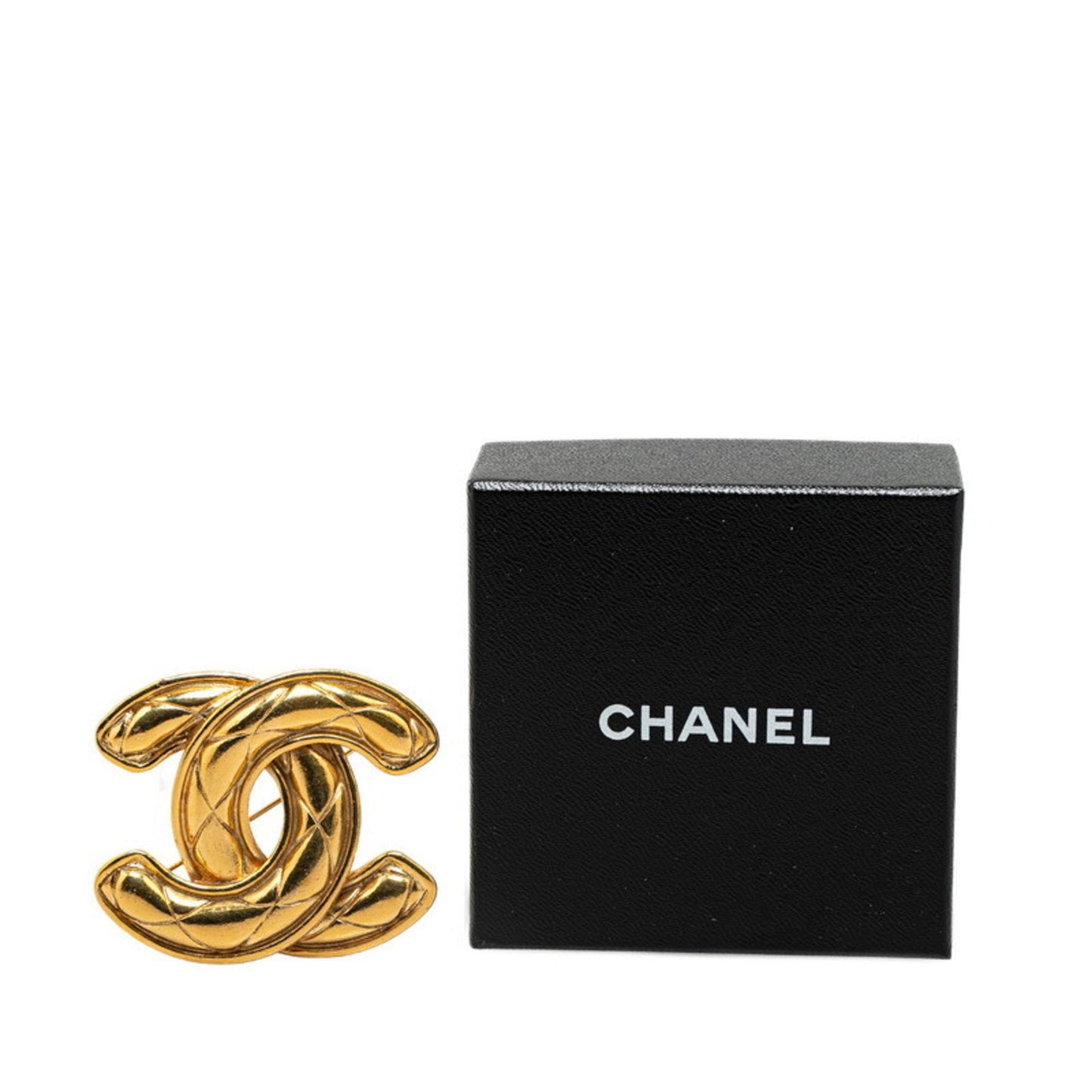 Chanel Coco Mark, Gold, Gold Plated, brooch