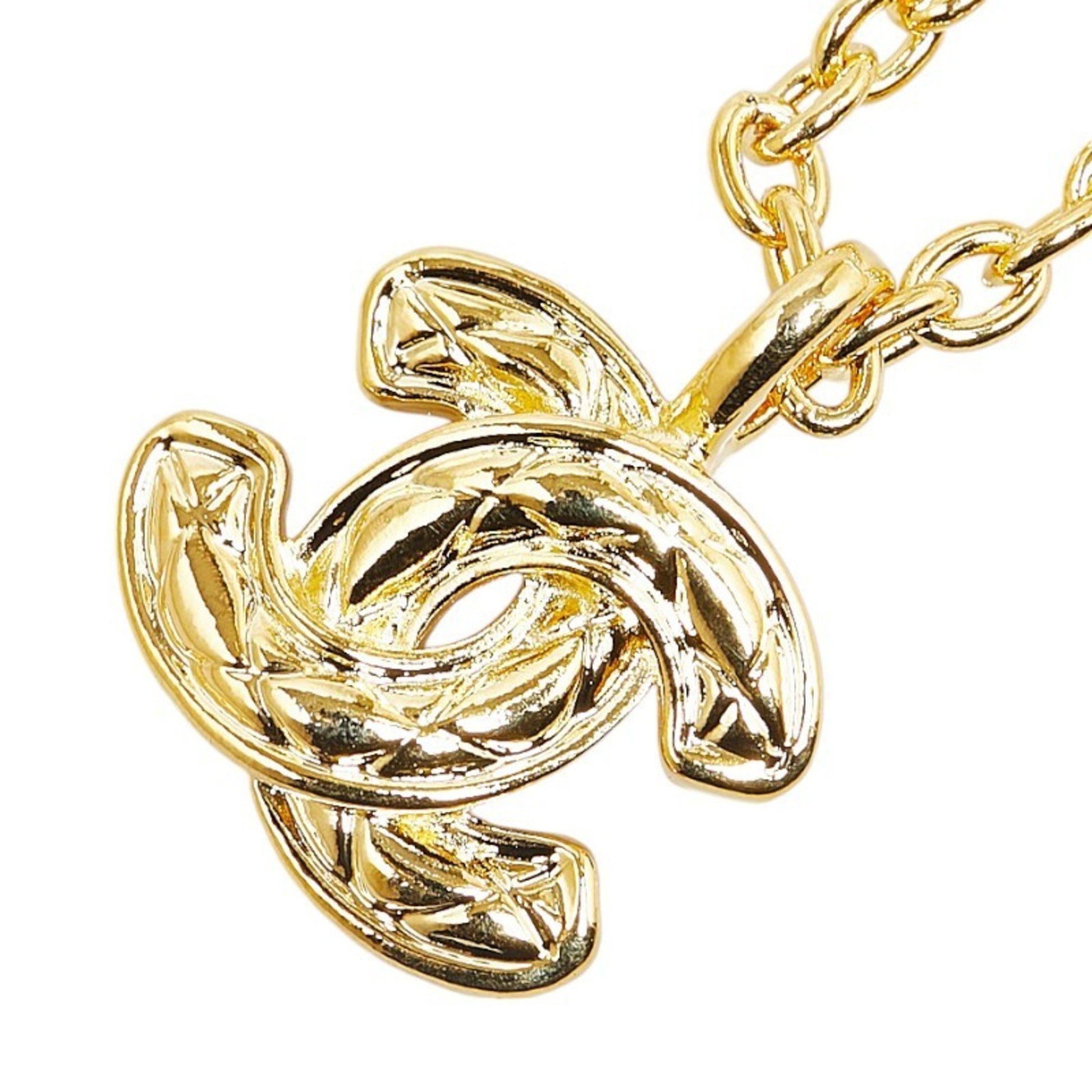 Chanel Coco Mark, Gold, Gold Plated, necklace