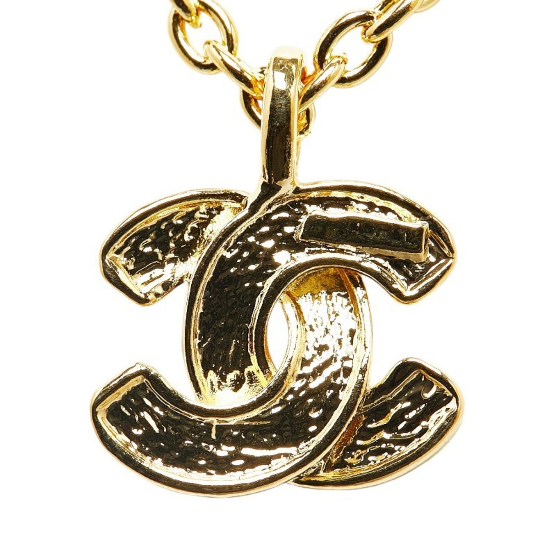 Chanel Coco Mark, Gold, Gold Plated, necklace