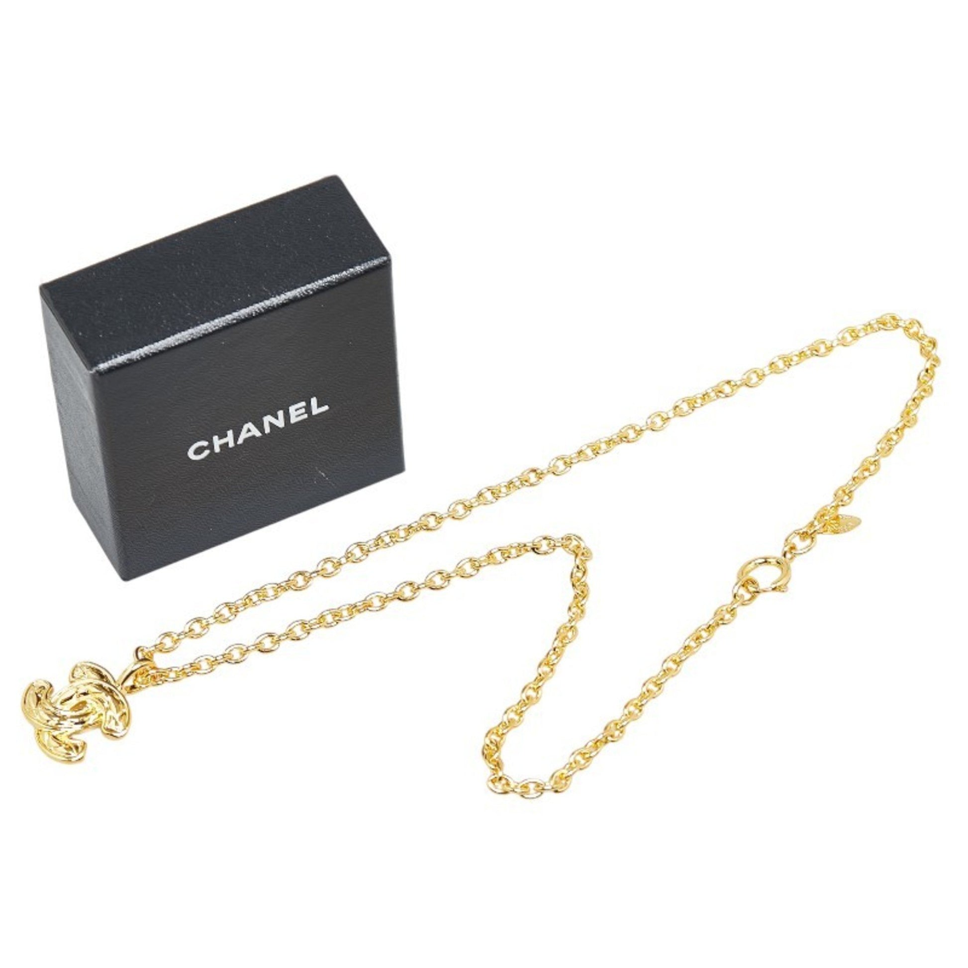 Chanel Coco Mark, Gold, Gold Plated, necklace