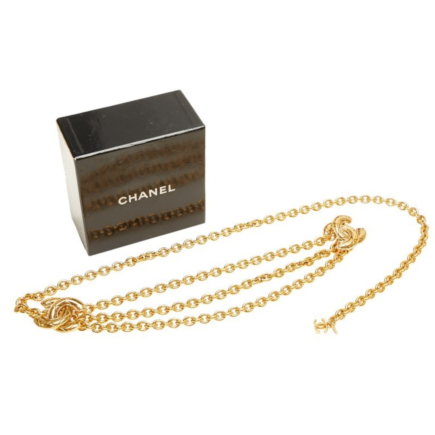 Chanel Coco Mark, Gold, Gold Plated, belt