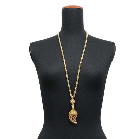 Chanel Coco Mark, Gold, Gold Plated, necklace