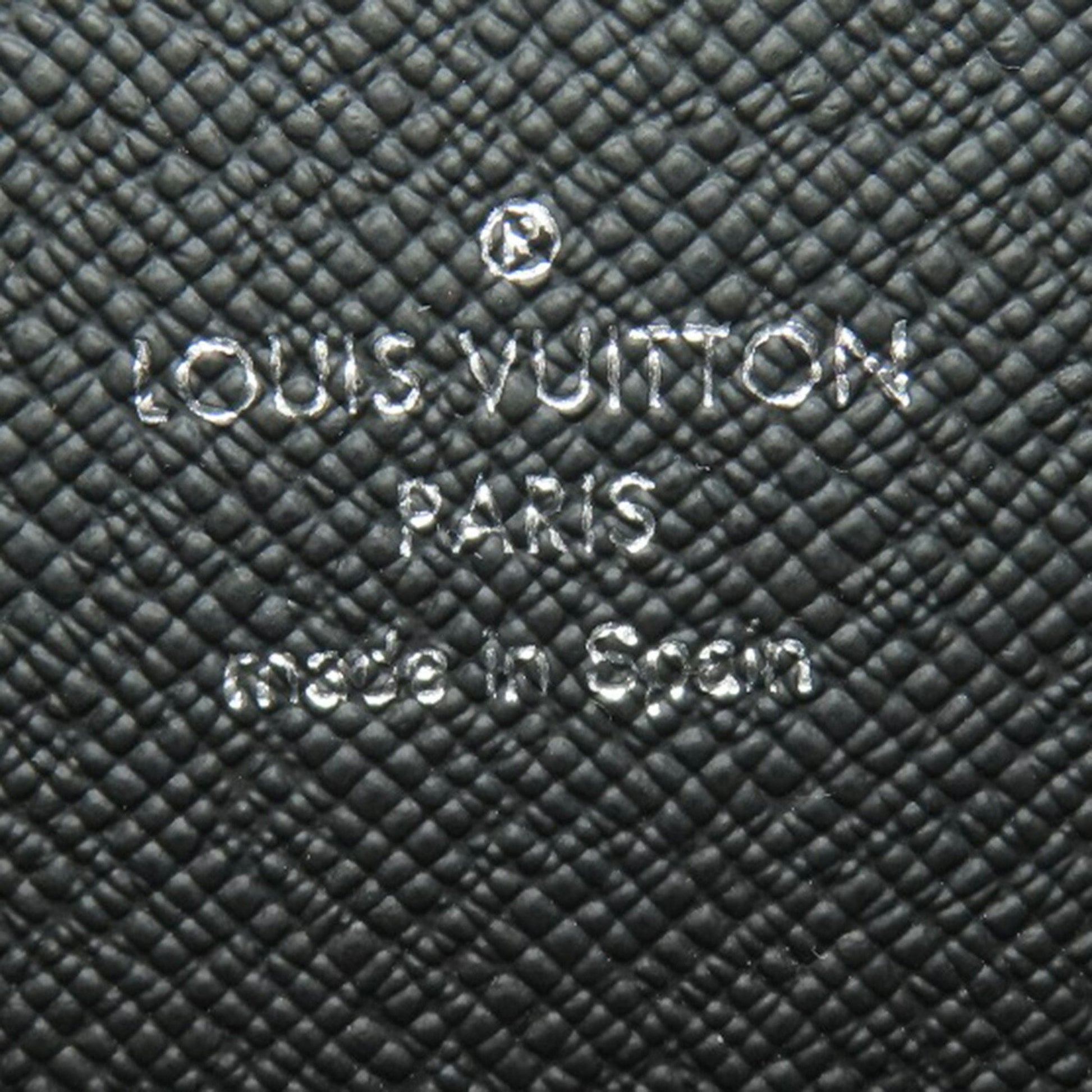 Louis Vuitton Zippy Dragonne, Black, Canvas, wallet