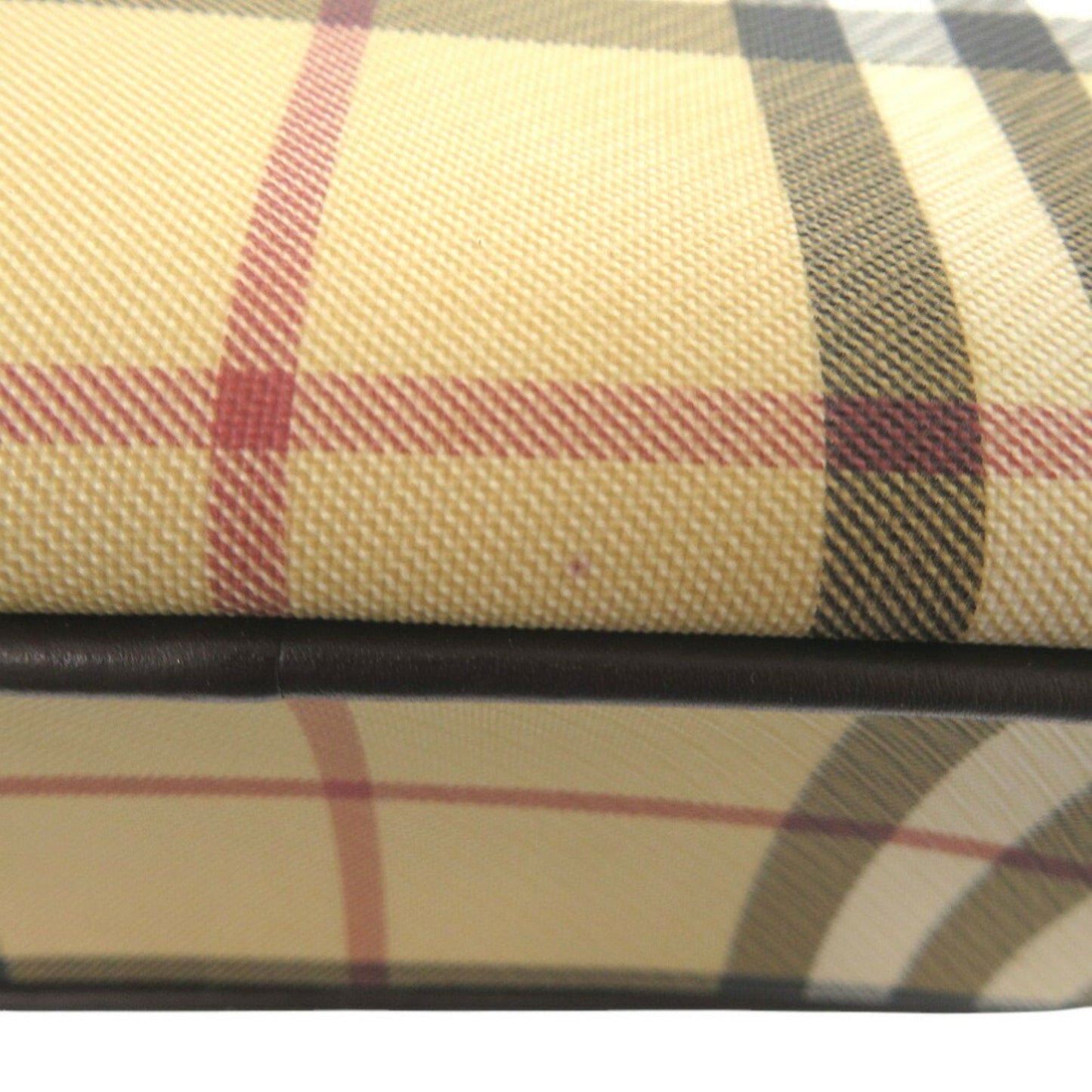 Burberry Nova Check, Beige, Canvas, handbag