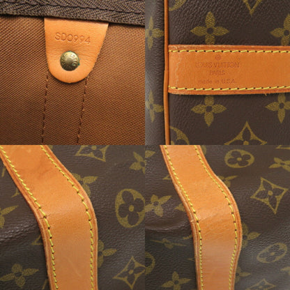 Louis Vuitton Keepall Bandoulière 60, Brown, Canvas, travel