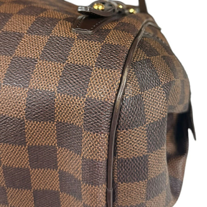 Louis Vuitton Rivington, Brown, Canvas, shoulder