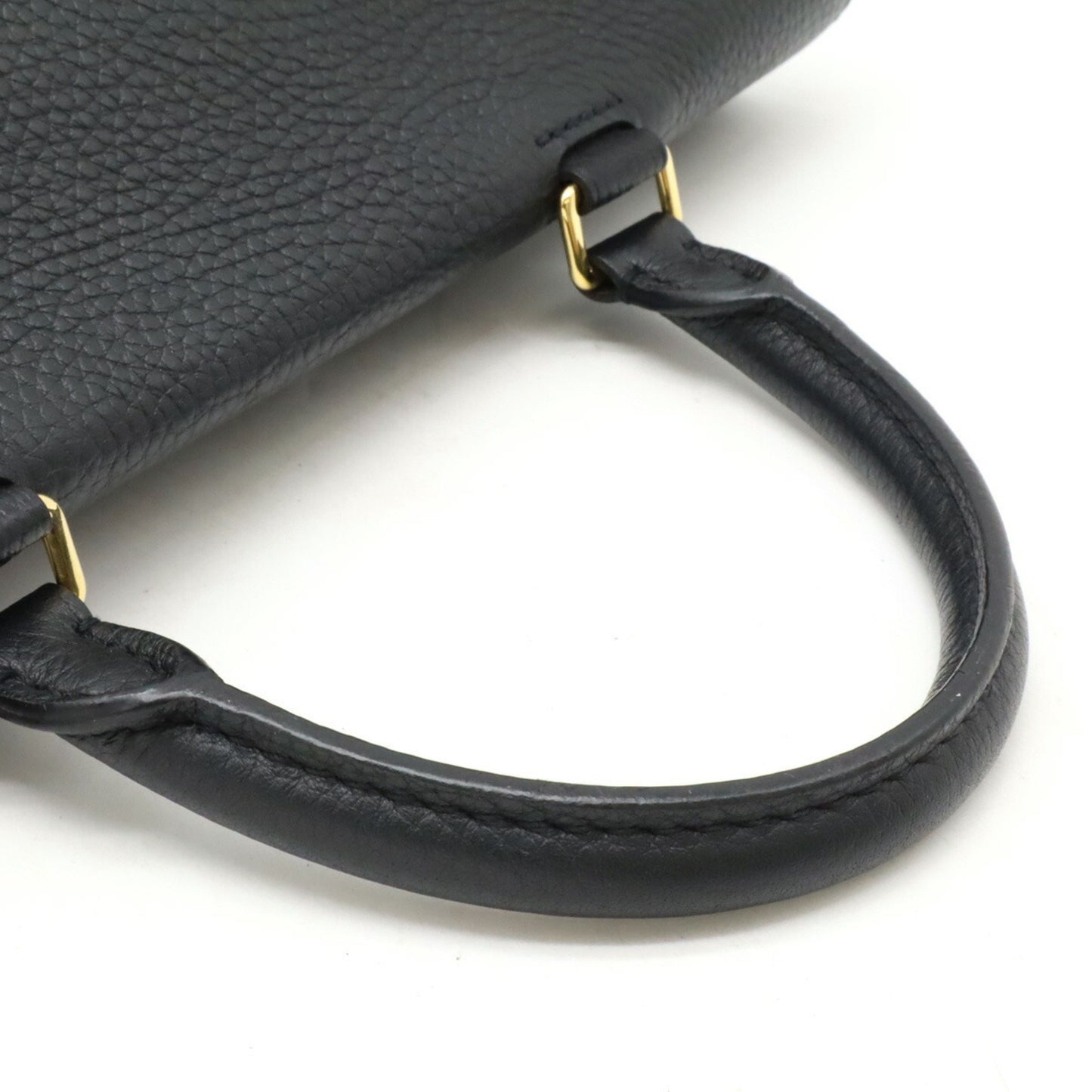 Louis Vuitton Volta, Black, Leather, handbag