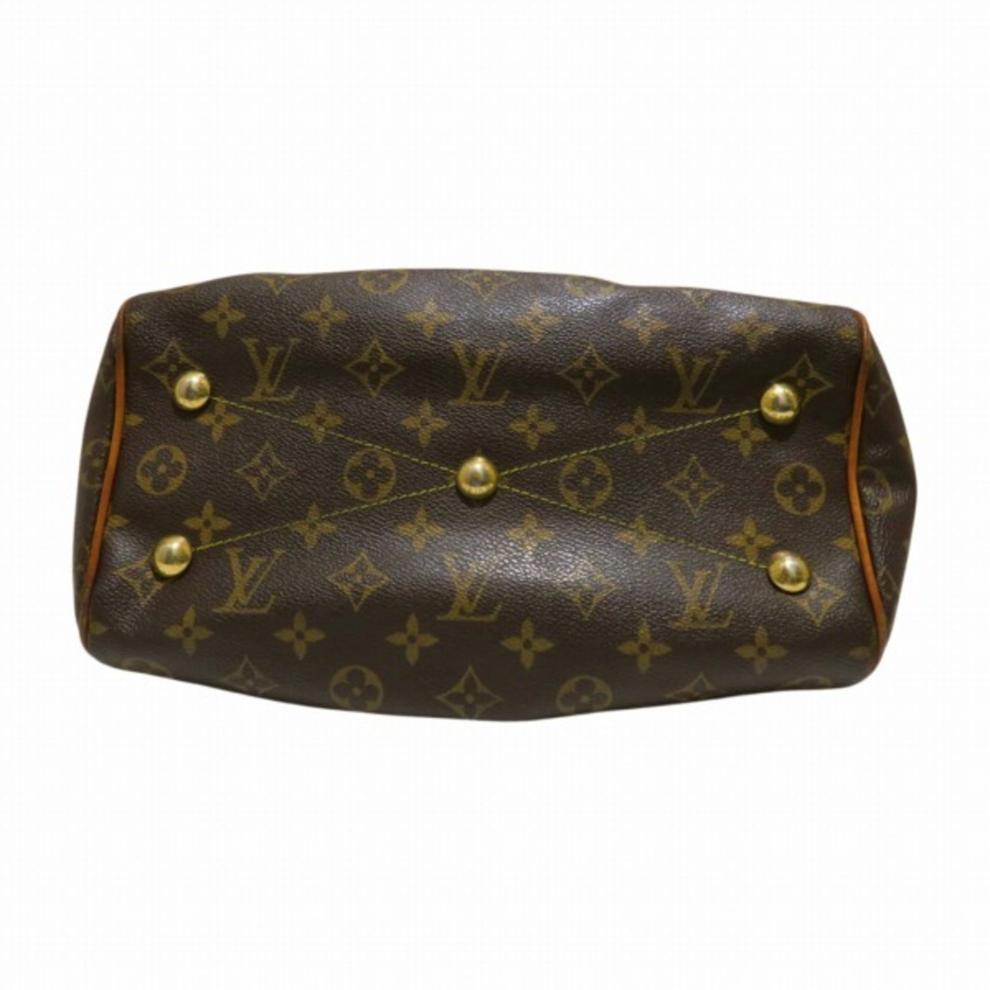 Louis Vuitton Tivoli, Brown, Canvas, handbag