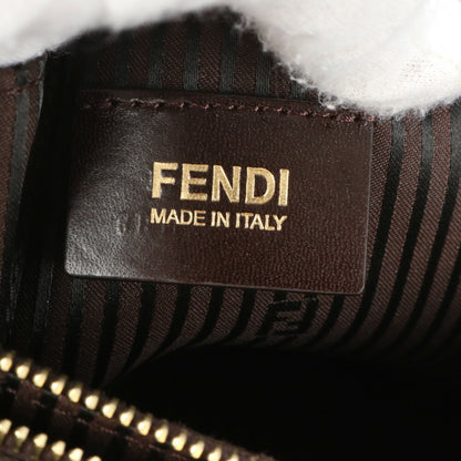 Fendi 2Jours, Brown, Leather, shoulder