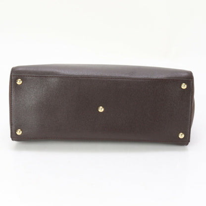 Fendi 2Jours, Brown, Leather, shoulder