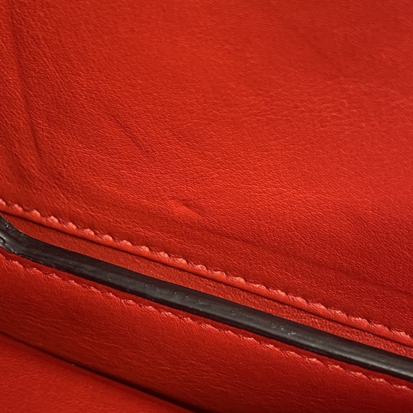 Salvatore Ferragamo -, Red, Leather, shoulder