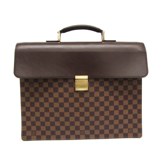 Louis Vuitton Altona, Brown, Canvas, briefcase