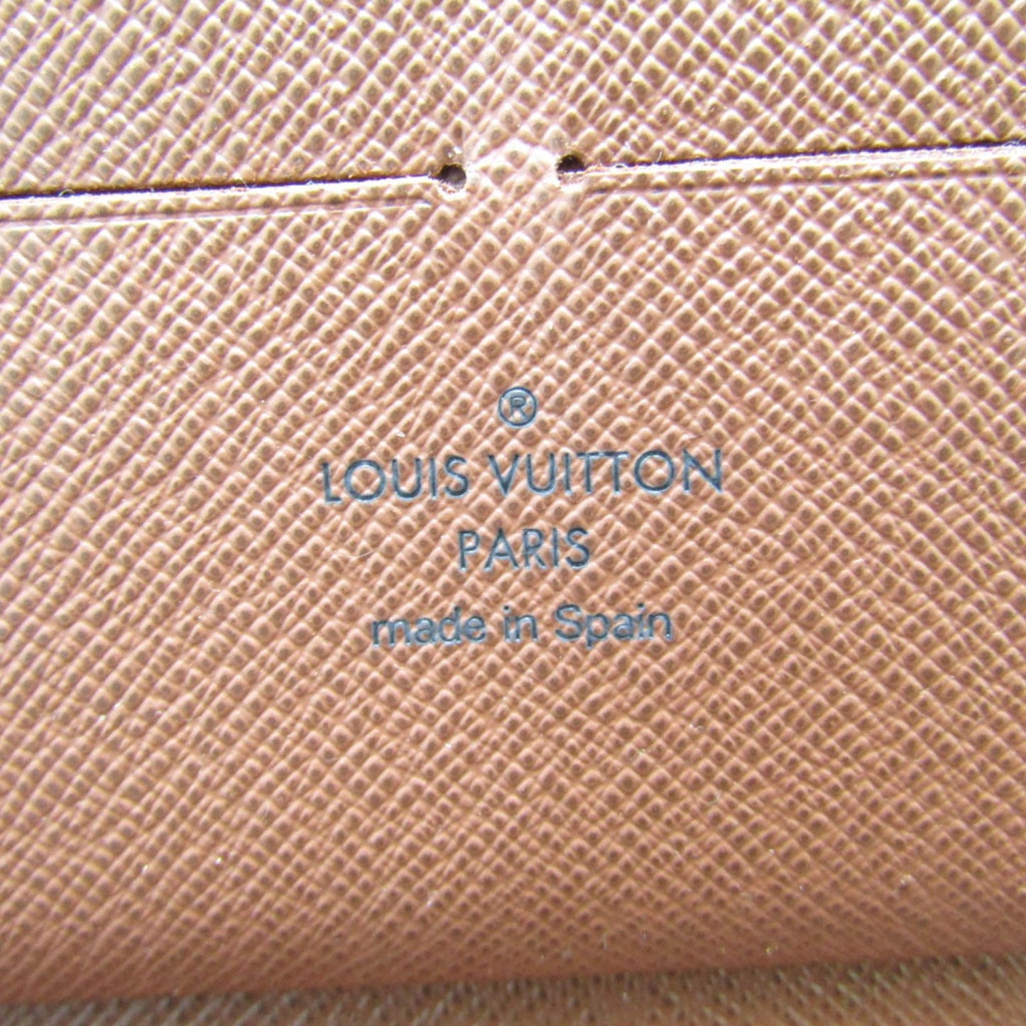 Louis Vuitton Zippy organizer, Brown, Canvas, wallet