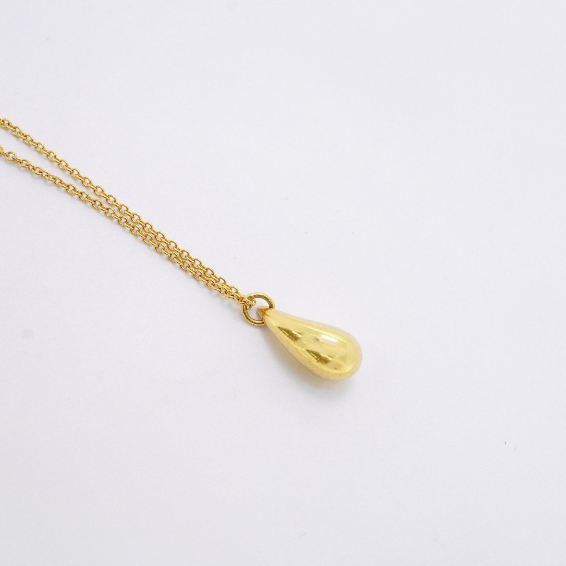 Tiffany & Co Teardrop, Gold, Yellow Gold, necklace