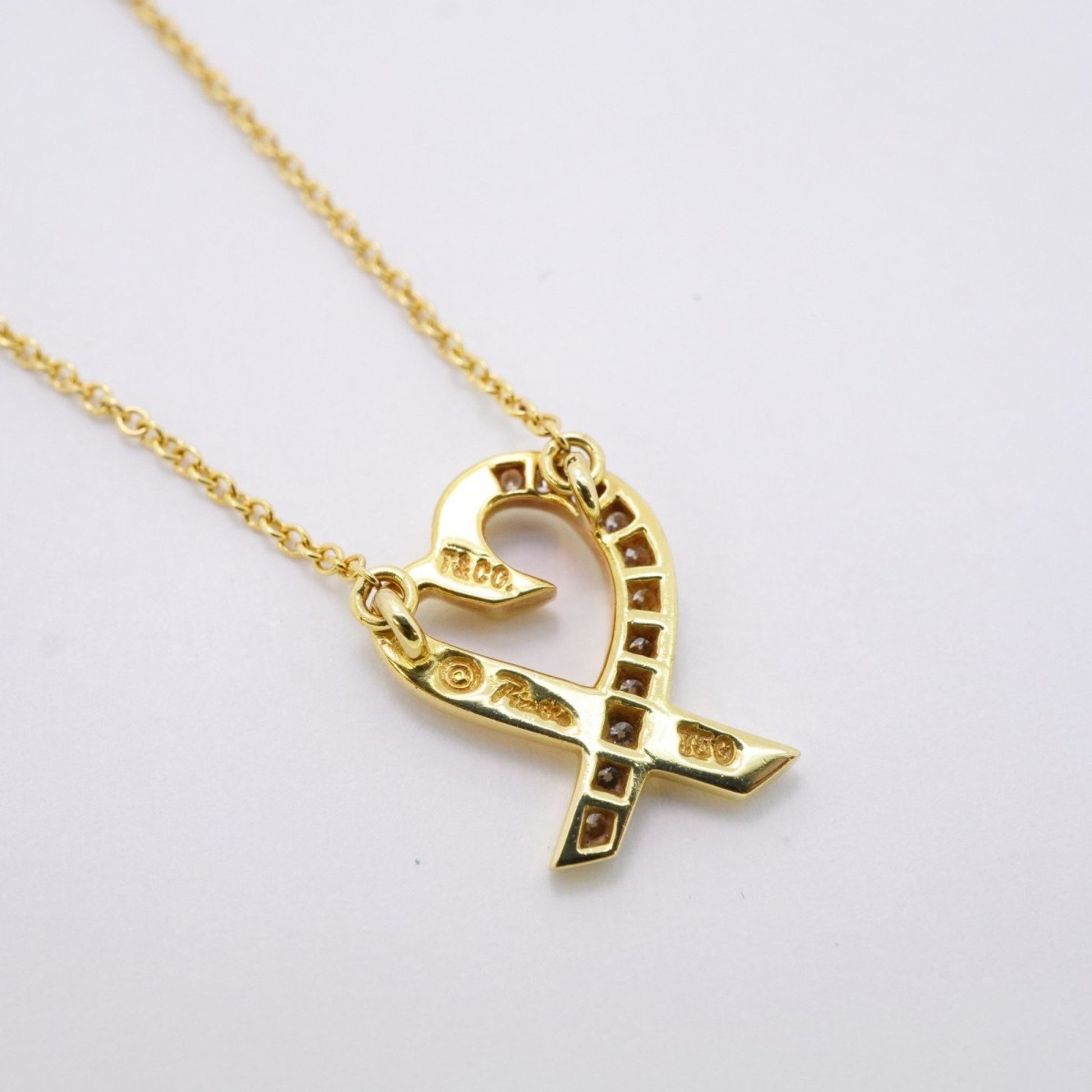 Tiffany & Co Loving heart, Gold, Yellow Gold, necklace