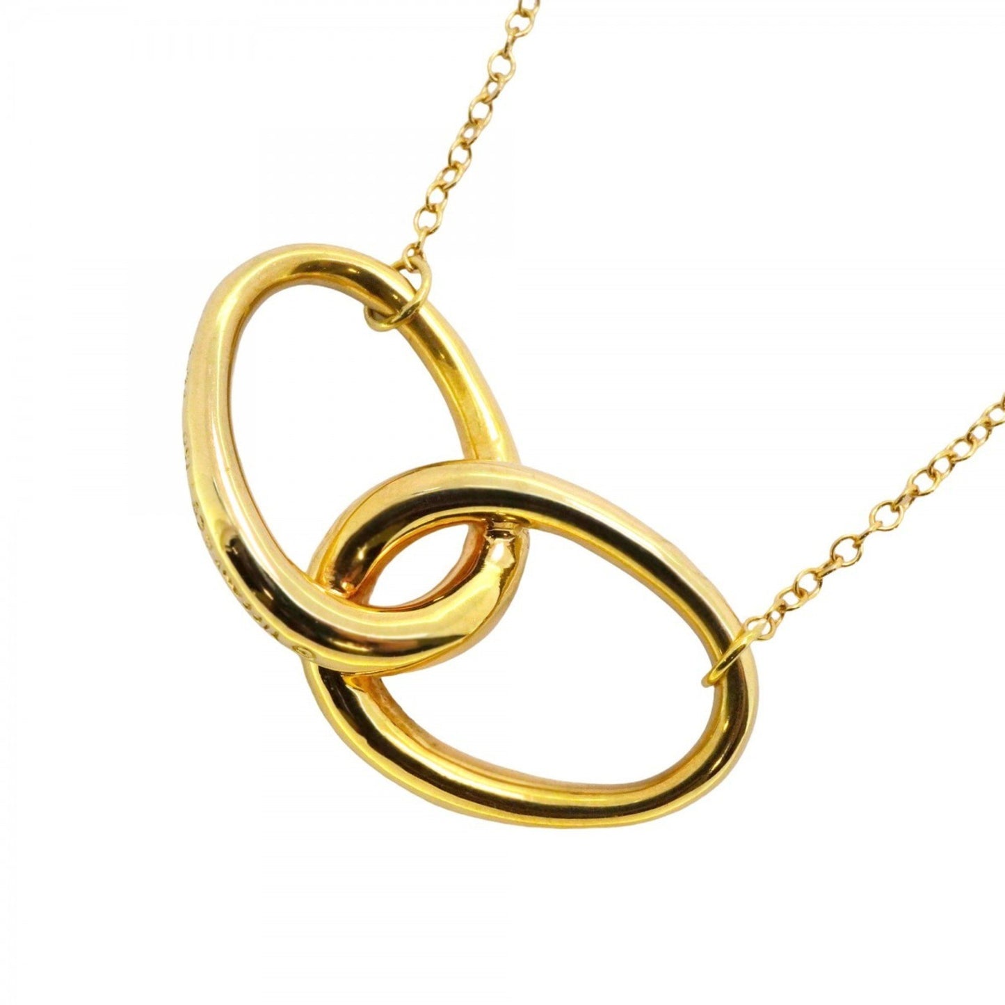 Tiffany & Co Infinity, Gold, Yellow Gold, necklace