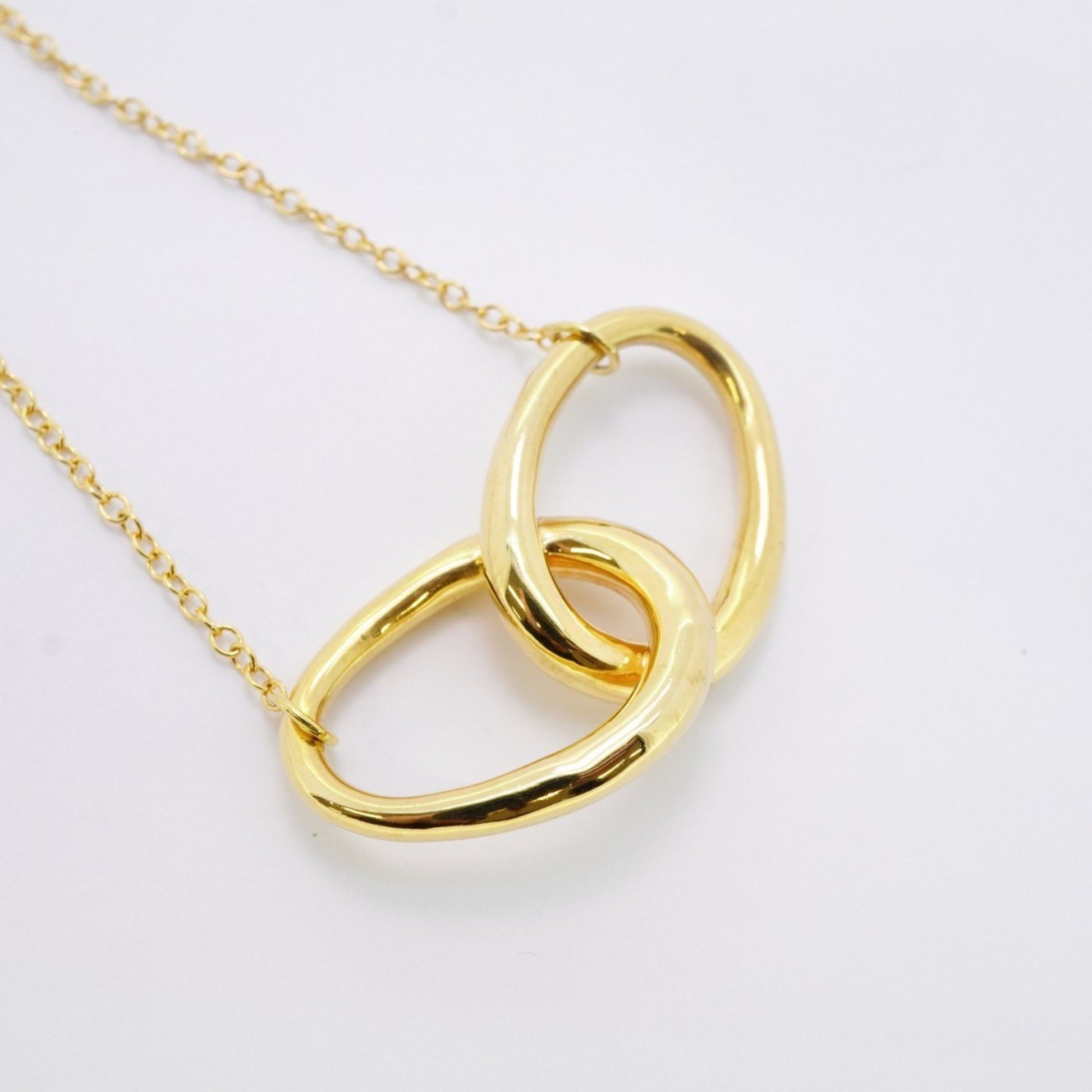 Tiffany & Co Infinity, Gold, Yellow Gold, necklace