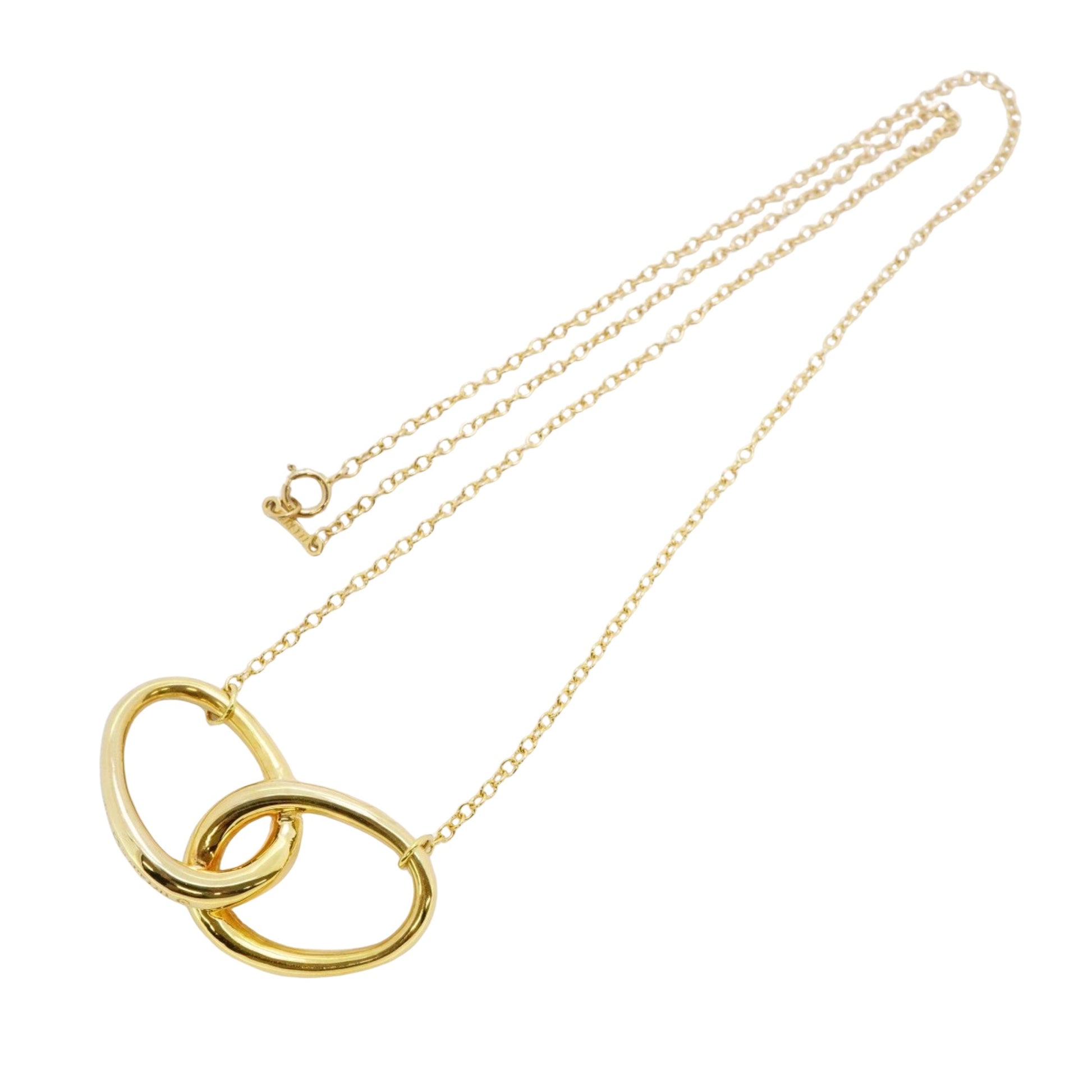 Tiffany & Co Infinity, Gold, Yellow Gold, necklace