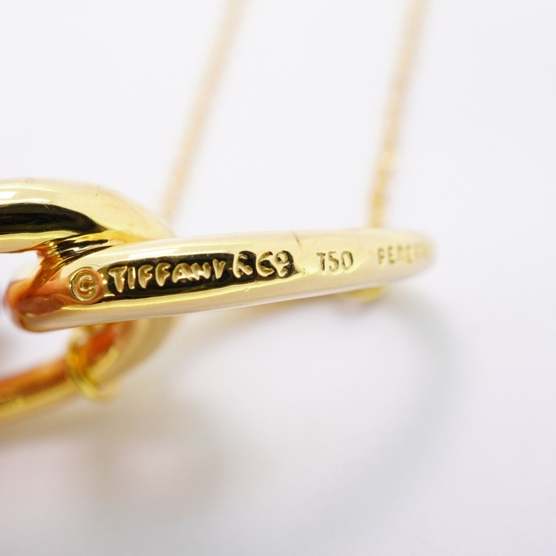 Tiffany & Co Infinity, Gold, Yellow Gold, necklace